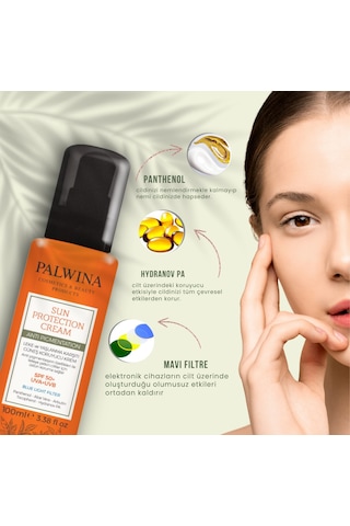 Palwına Güneş Kremi Pigmentation & Yoğun Leke Karşıtı Spf 50+ Güneş Koruyucu Krem
