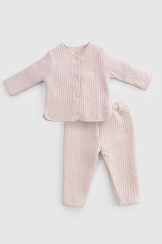 Kapitone Pembe Bebek Takımı Pembe