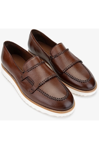 Valmenti Gireldo Erkek Taba Hakiki Deri Loafer Ayakkabı 477 70902 Erk Ayk Y24 Taba
