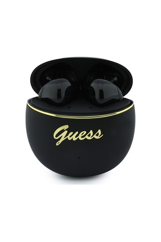 Guess Lisanslı 2 in 1 Set Script Logo Tasarımlı Bluetooth 6.0 Kulak İçi Kulaklık Ve Speaker Hoparlör