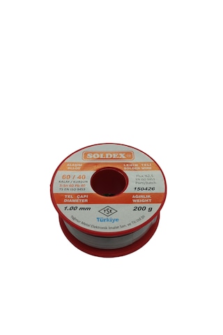 Soldex Lehim Teli 1 Mm 200 Gram