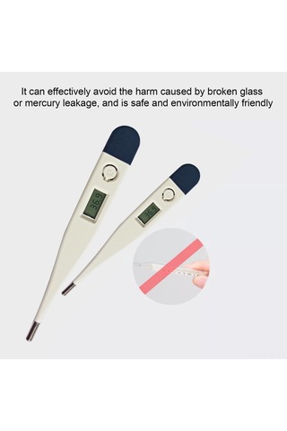 Jeehugo El Ve Ağız Kullanıma Uygun Taşınabilir Sıcaklık Ölçer - Sağlıklı, Dayanıklı Ve Kolay Kullanım