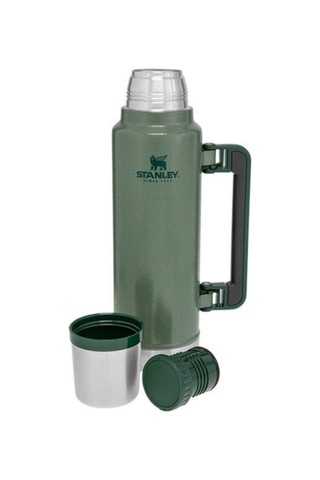 Stanley 1.4 Lt Vakumlu Çelik Termos - Sızdırmaz Ve Isı Koruyucu - Yeşil Yeşil
