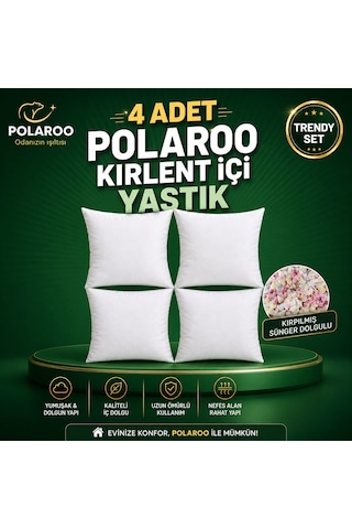 Polaroo 4 Lü Kırlent İç Dolgusu 40 x 40