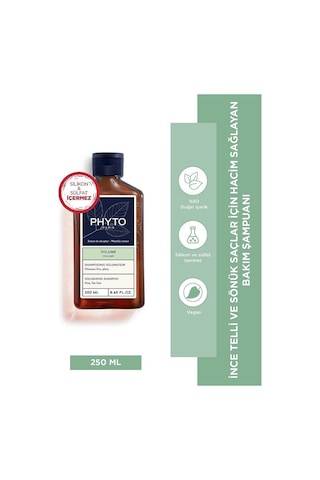 Phyto Volume İnce Telli Saçlar için Hacim Veren Şampuan 250 ML