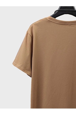 T-shirt Şort Vizon Siyah Alt Üst Kombin Vizon Siyah