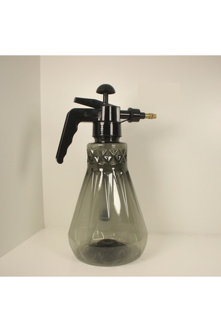 Tcherchı 1.5 L Pnömatik Ev Yağmurlama Plastik Bahçe Sulama Kovası Gri