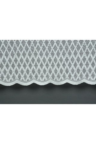 KOZA KREM RENK TEK KANAT Hazır dikilmiş Pileli Fon Perde 300*260 cm Krem
