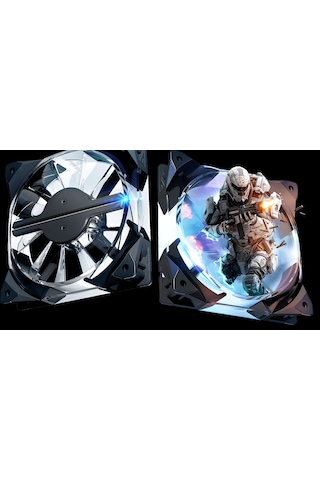 Dynatron Coolify Holo Fan Hologram Kasa Fanı 120MM FAN