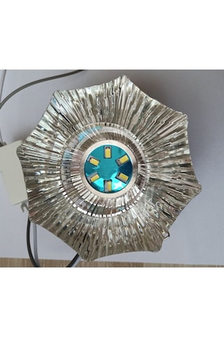 Atlantis Kristal Camlı Led Spot 3W -6500K- Beyaz Işık Ak-R2968