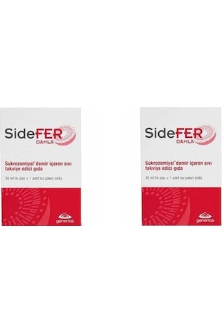 Sidefer Damla 2 x 30 ML