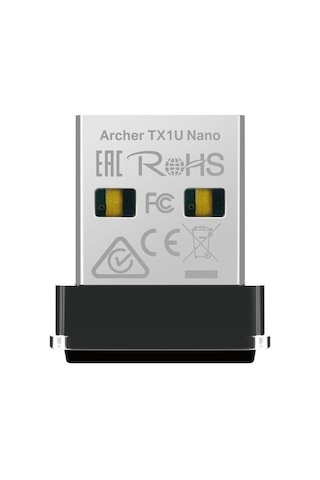 Archer Tx1u Nano Ax300 Mbps, Nano Tasarım, Tak Ve Çalıştır, Linux Ve Windows 11/10/7 Destekli, Wi-fi 6 Usb Adapt