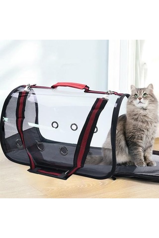 Şeffaf Kapsül Kafes Kedi Taşıyıcı Çanta Uzay Küçük Köpek Kedi Taşınabilir Çanta Seyahat Çıkıyor Yavru Omuz Çantası Pet Taşıyıcı Kutusu Kedi Oyuncakları