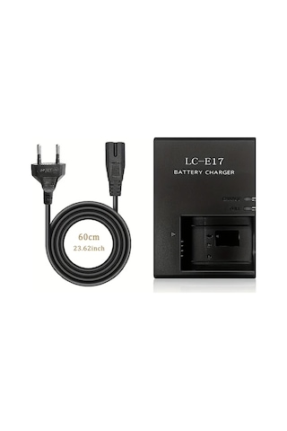 Xuweiwei Canon Lp E17 Pil Eos 750d 760d 800d 200d 77d M3 M5 M6 İçin Lc E17 Ab Fişi Edekoy 1 Set Şarj Cihazı