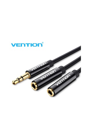 vention Stereo Aux Kulaklık Çoklayıcı 2'Li Ses Çoklayıcı