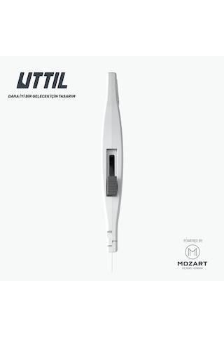 Uttıl Aura Natura Pauk06-anh 3 Kademeli Kanca Bıçaklı Kompostlanabilir Vidasız Gövde Maket Bıçağı