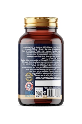 Oithox Omega 3 Balık Yağı 1400 MG 30 Kapsül