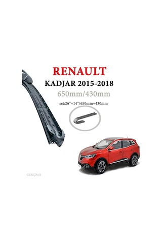 Renault Kadjar Silecek Takımı 2015-2018