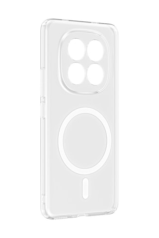 Vendas Xiaomi Redmi Note 15 Pro Kamera Korumalı M-safe Şarj Özellikli Şeffaf Zore London Sert Pc Kapak Şeffaf