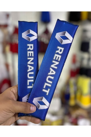 Tüm Otomobillere Uyumlu, Aracınıza Özel Tasarım Baskılı, Emniyet Kemeri Yumuşatıcı Ped, Renomavı