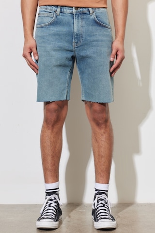 Regular Fit Normal Kesim Normal Bel Açık Mavi Esnek Jean Kot Şort L231141404 Açık Mavi