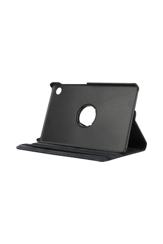 Lenovo Tab M10 Plus Tb-125f - Tb-128f 3. Jenerasyon Kılıf Dönebilen Deri Görünülü Standlı Arka Kapak