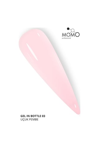Momo Professional Protez Tırnak Jeli Gel In Bottle No.3 Uçuk Pembe 18 Ml