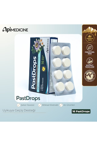 Apimedicine Pastdrops Rahat Uyku İçin Şekersiz Bitkisel Drops
