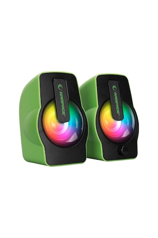 Rampage Rms-G7 Falsetto 2.0 6 Watt Rgb Ledli Yeşil Multimedia Gam