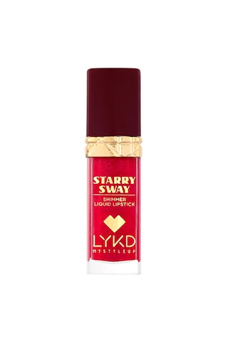Lykd Starry Sway 389 Crimson Kiss Simli Likit Mat Ruj
