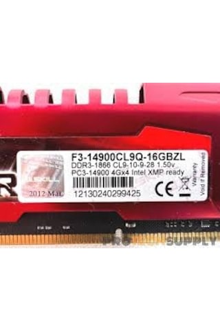G.skıll Ripjaws Z F3-14900CL9Q-16GBZL 16 Gb 4x4 Gb 240-Pin DDR3 1866 MHz CL9 Masaüstü Ram Bellek