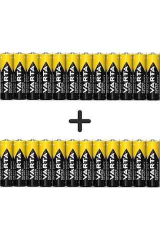 Varta Super Heavy Duty AA Kalem Pil 24'lü Varta Super Heavy Duty AA Kalem Pil 24'lü