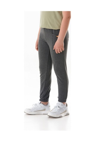 Fullamoda Baskılı Beli Lastikli Jogger Çocuk Eşofman Altı 25mcck7813215105-antrasit Antrasit