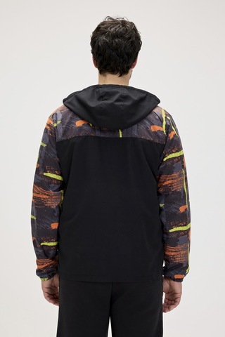 Bad Bear Doyle Windbreaker Erkek Rüzgarlık Sweatshirt Siyah 001