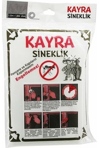 Buğz Yapışkanlı Çift Kanat Sineklik
