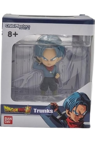 Dragon Ball Super Trunks Figür 8 Cm Bandai Chibi Masters Anime Koleksiyon Figürü