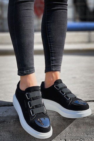 Ch251 Sbt Mirror Suede Erkek Ayakkabı Sıyah Siyah