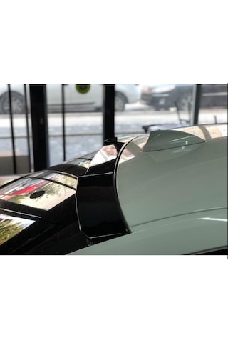 Autogp Bmw F30 Cam Üstü Spoiler Yarasa Tip Parlak Siyah