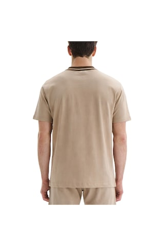 Ar-ma Erkek Şort Baskisiz Basic İp Kapamali Önden Normal 2 Cepli ,arka Normal Tek Cepli Şort Örme Kumaş Regular Fit %100 Pamuk 30/2 Süprem Y31504279702 Bej-b1