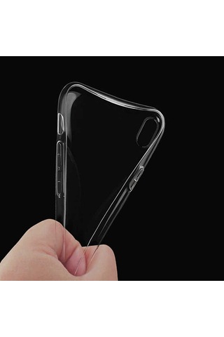 Samsung Uyumlu Galaxy A30 Kılıf Zore Süper Silikon Kapak Renksiz