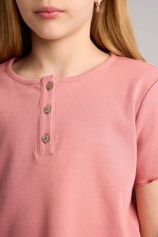 Defacto %100 Pamuklu Fitilli Kaşkorse 2'li Pijama Takımı Kız Çocuk H2656A826SP