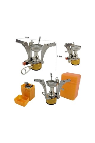 Wondernest Ds-101 Taşınabilir Açık Kamp Pişirme Seti, Piknik Kazanı Ve Tencere Kombinasyonu Siyah Siyah