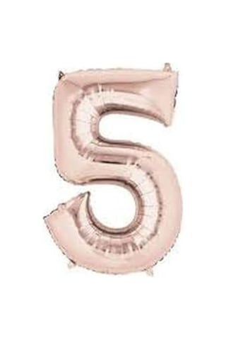 Çıtıpıtıstore Rose Gold Rakam Folyo, 5 Genel