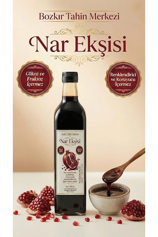 Bozkır Tahin Merkezi Saf Doğal Nar Ekşisi 700 G
