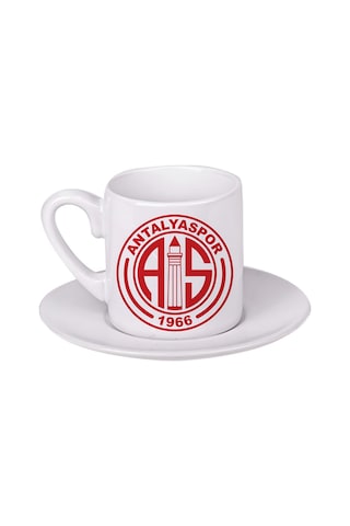 Antalyaspor Türk Kahvesi Fincanı Beyaz
