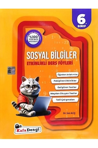 Kafadengi 6. Sınıf Sosyal Bilgiler Etkinlikli Ders Föyleri Kafa Dengi Yayınları