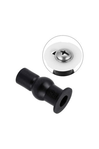 Sabitleme Elemanları Genişletilebilir Kauçuk Vida Tüm Tuvaletlere Uyar - Siyah - Diğer