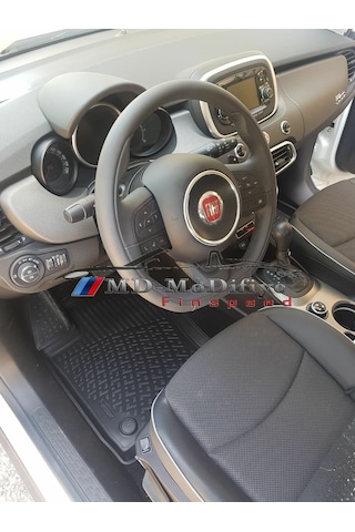 Fıat 500 X Havuzlu 3D Paspas, 500 X 3D Paspas 2015--