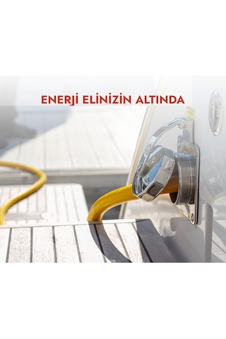 Sahil Besleme Kablosu. 10Metre. Marin Kablo. 3X2.5Mm. Dış Elektri