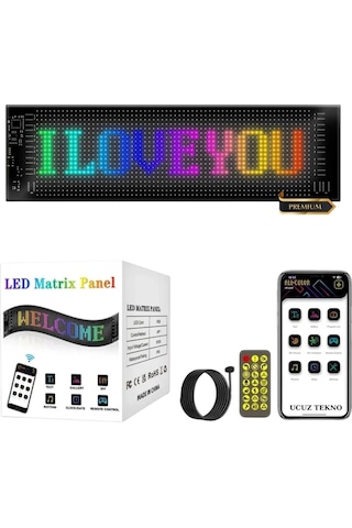 Led Matrix Çok Renkli